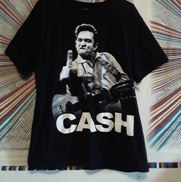 Johnny Cash Unisex Large Teeshirt - Picture 3 of 12